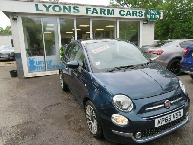 Fiat 500 2019 1.2 Star Hatchback Dualogic Euro 6 Blue
