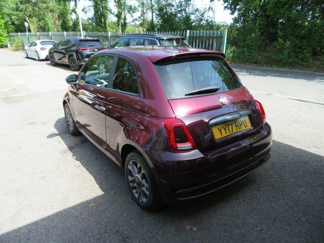 Fiat 500 2017 0.9 Twinair S Hatchback Eur Red #4