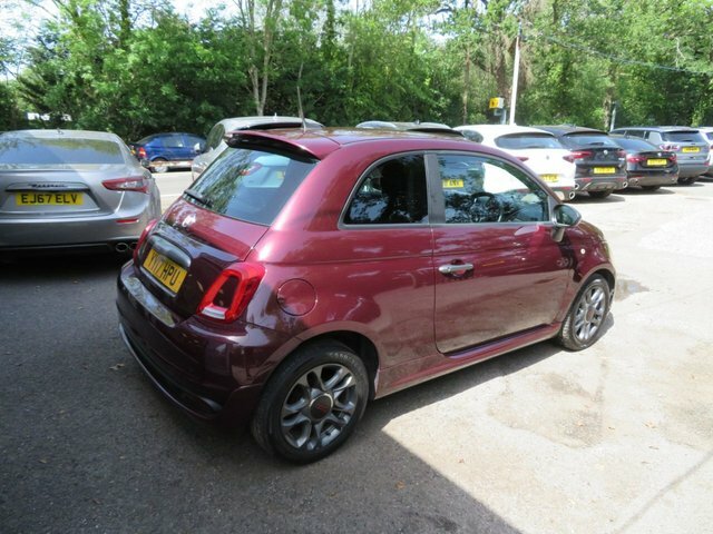 Fiat 500 2017 0.9 Twinair S Hatchback Eur Red #2