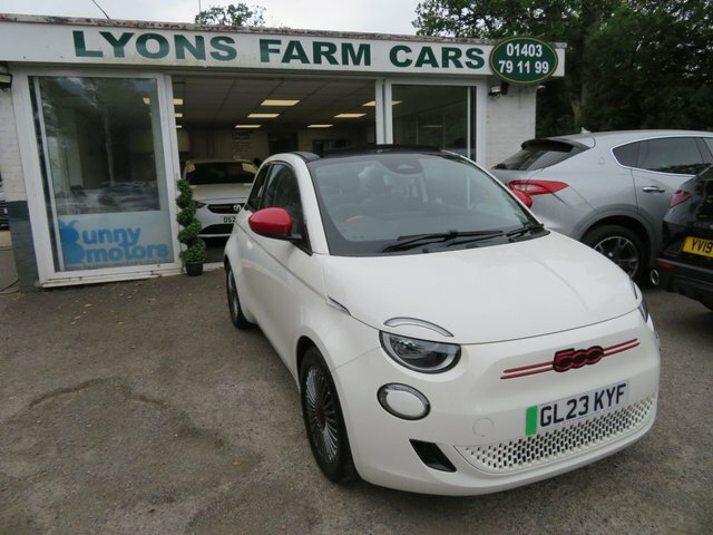 Fiat 500E C 2023 42Kwh Red Convertible Red