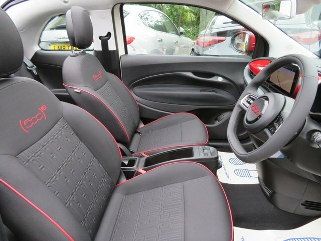 Fiat 500E C 2023 42Kwh Red Convertible Red #4