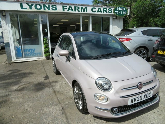 Fiat 500 2020 1.2 Star Hatchback Euro 6 Pink