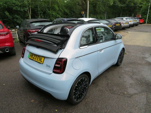 Fiat 500E C 2023 42Kwh La Prima Convertible Blue #3