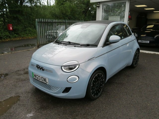 Fiat 500E C 2023 42Kwh La Prima Convertible Blue #4