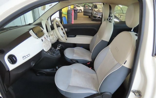 Fiat 500 2018 1.2 Collezione Fall Hatchback Manu LA18UGJ White #2