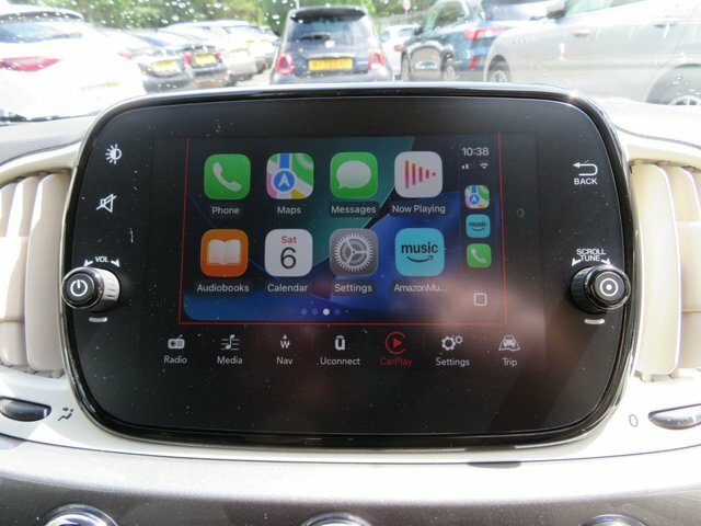 Fiat 500C 2018 1.2 Lounge Convertible Dualogic Eu HF68FHM Grey #3