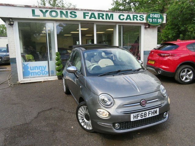 Fiat 500C 2018 1.2 Lounge Convertible Dualogic Eu Grey