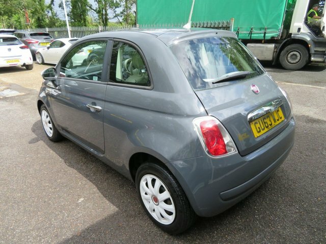 Fiat 500 2013 1.2 Colour Therapy Hatchback Manua Grey #5