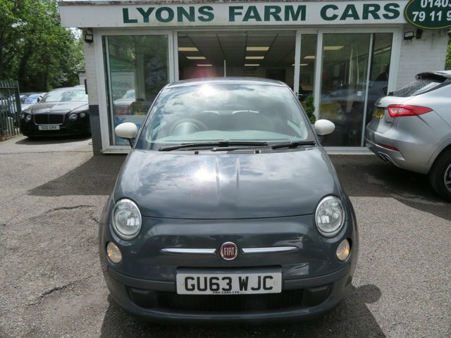 Fiat 500 2013 1.2 Colour Therapy Hatchback Manua Grey #6