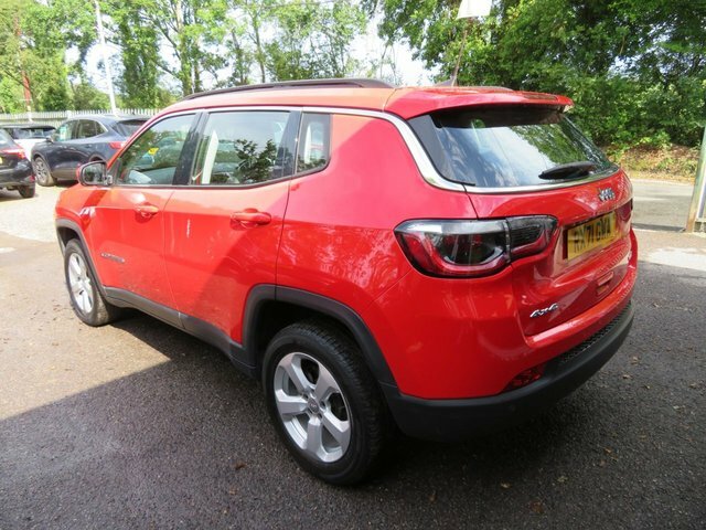 Jeep Compass 2021 1.4T Multiairii Longitude Suv Red #5