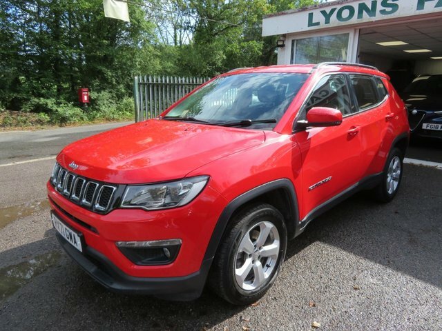 Jeep Compass 2021 1.4T Multiairii Longitude Suv Red #4