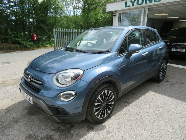 Fiat 500X 2019 1.0 Firefly Turbo Multiair City Cross Suv LO19ATX Blue #3