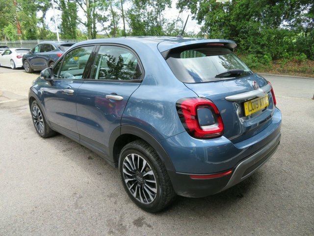 Fiat 500X 2019 1.0 Firefly Turbo Multiair City Cross Suv LO19ATX Blue #4