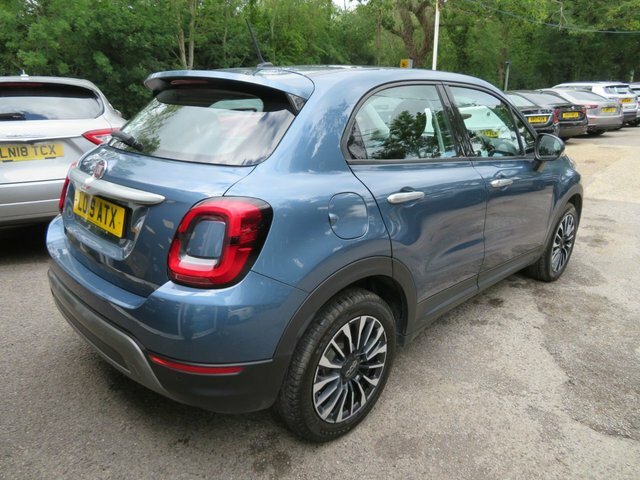 Fiat 500X 2019 1.0 Firefly Turbo Multiair City Cross Suv LO19ATX Blue #2