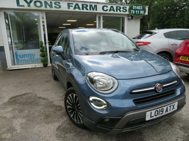 Fiat 500X 2019 1.0 Firefly Turbo Multiair City Cross Suv LO19ATX Blue