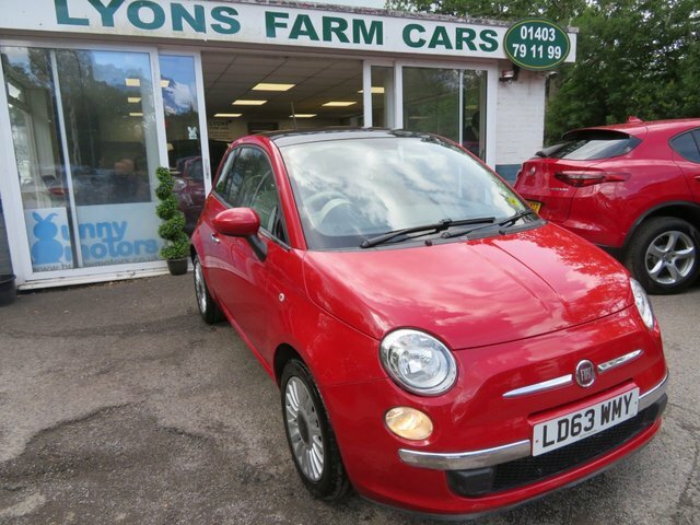 Fiat 500 2013 1.2 Lounge Hatchback Euro 6 Red