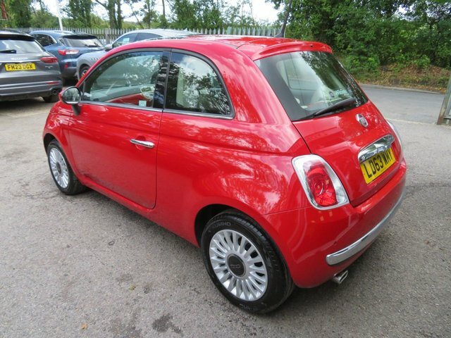 Fiat 500 2013 1.2 Lounge Hatchback Euro 6 Red #5