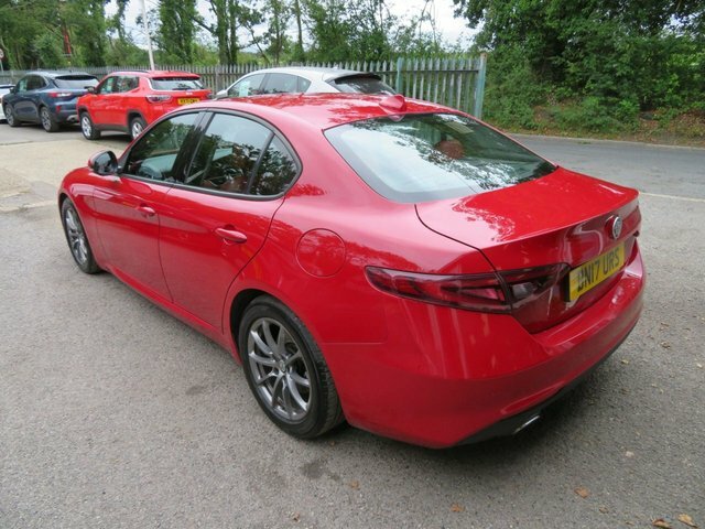 Alfa Romeo Giulia 2017 2.0T Super Saloon Euro 6 Ss Red #5