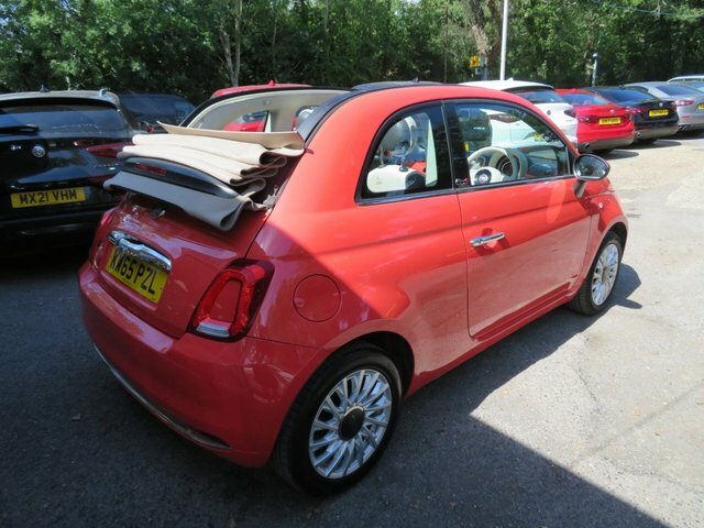 Fiat 500C 2015 1.2 Lounge Convertible Dualogic Eu Pink #3