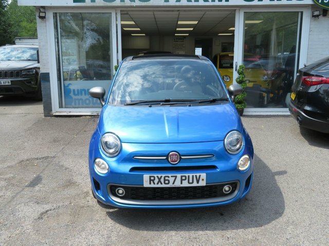 Fiat 500C 2017 1.2 S Convertible Euro 6 S Blue #2