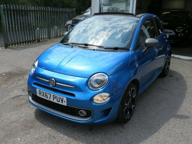 Fiat 500C 2017 1.2 S Convertible Euro 6 S Blue #3