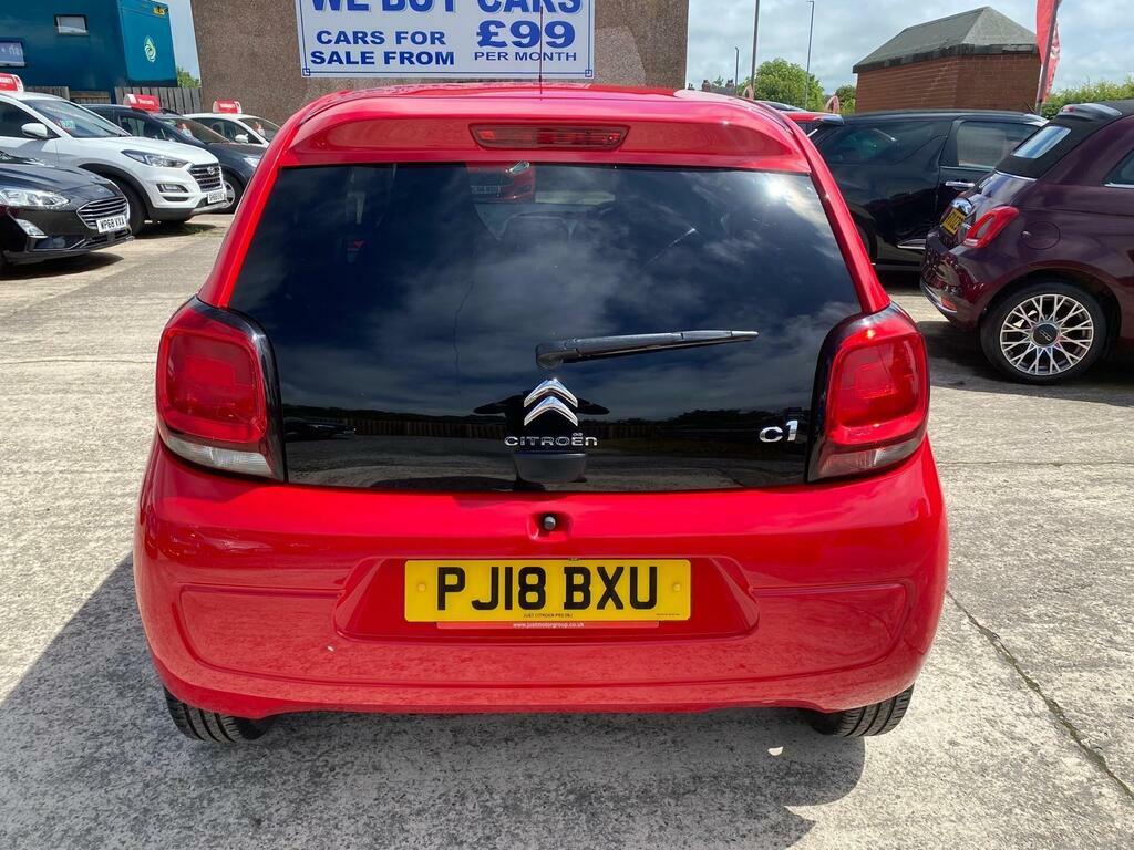 Citroen C1 1.2 Puretech Flair Euro 6 Red #6