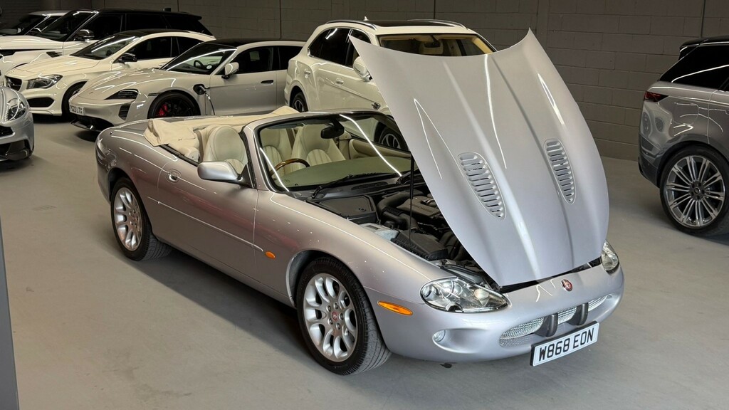 Jaguar XKR Convertible 4.0 Supercharged 2000W Silver #2