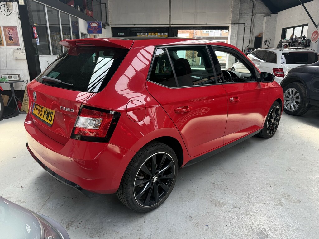 Skoda Fabia 1.2 Tsi Monte Carlo 201565 Red #6