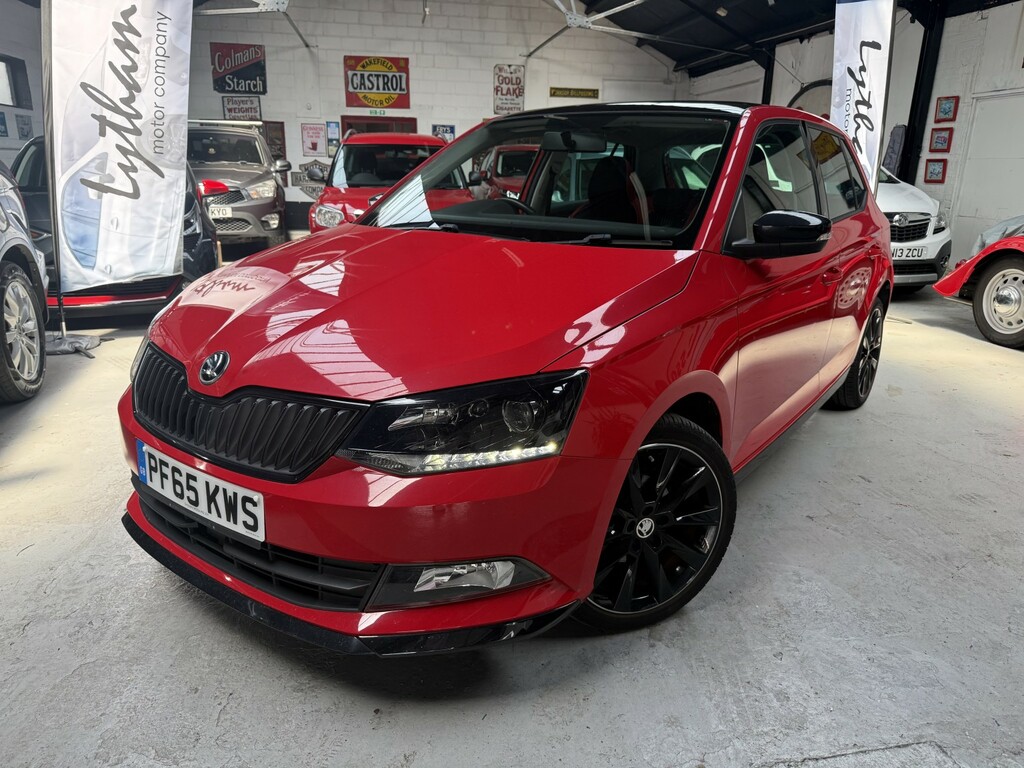 Skoda Fabia 1.2 Tsi Monte Carlo 201565 Red