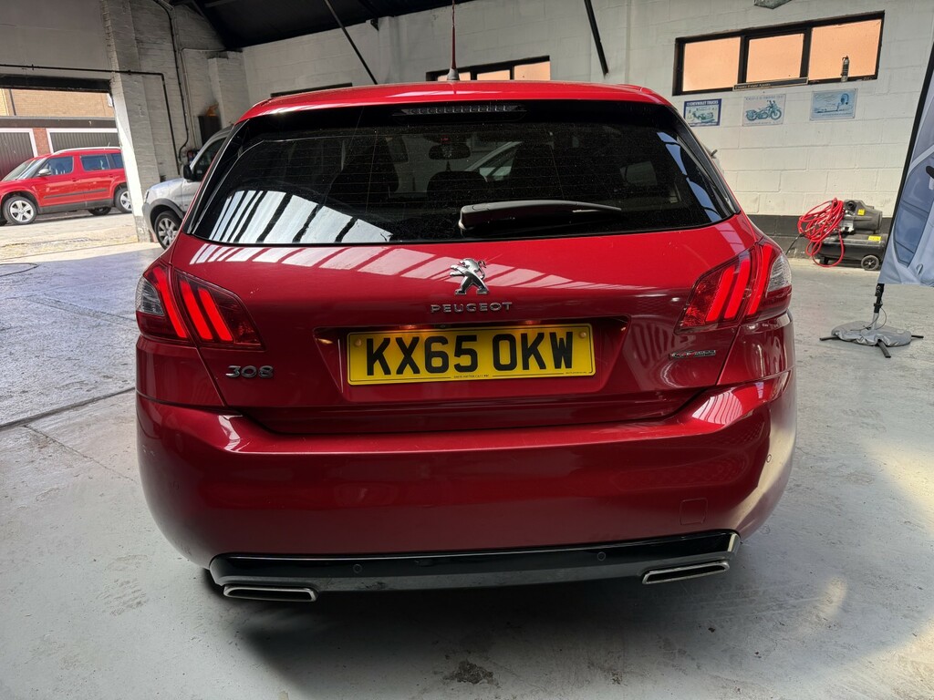 Peugeot 308 1.2 Puretech Gt Line 201565 KX65OKW Red #5