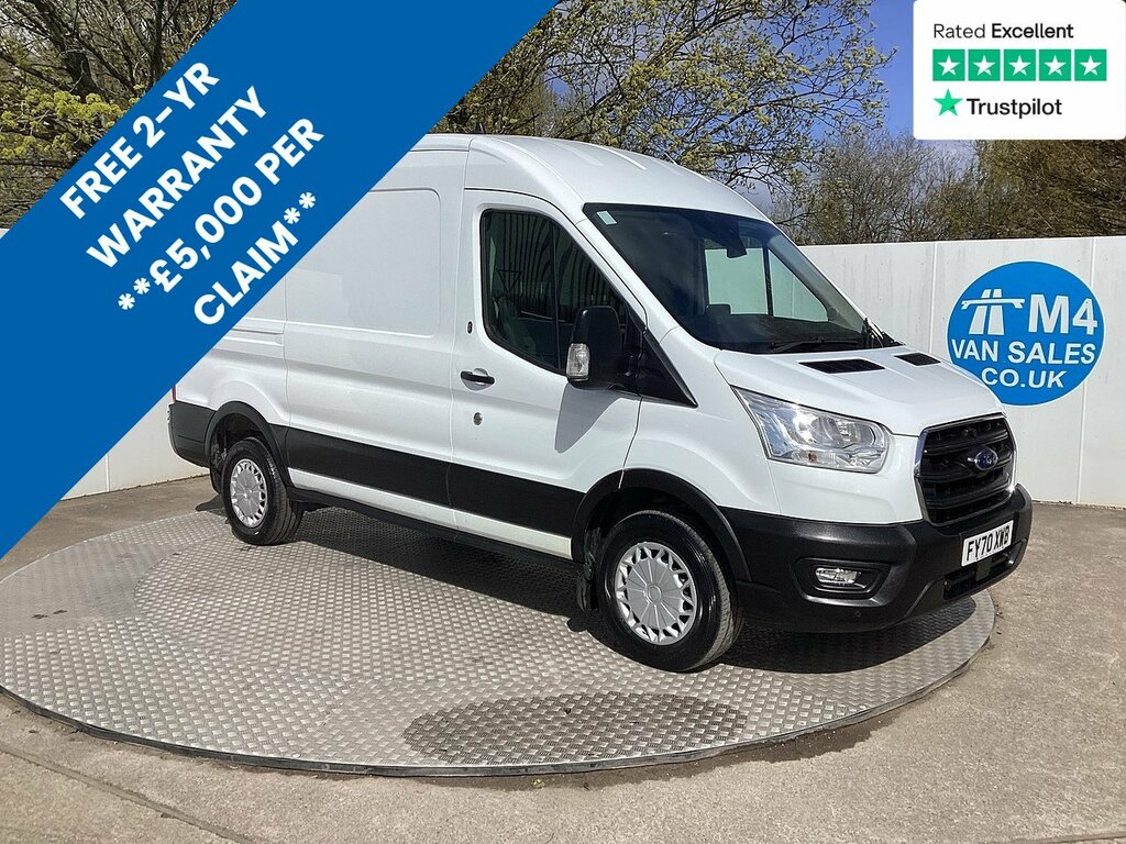 Ford Transit Custom 350 Ecoblue Trend Mwb M R Euro 6 U7905 Ulez FY70XWB White