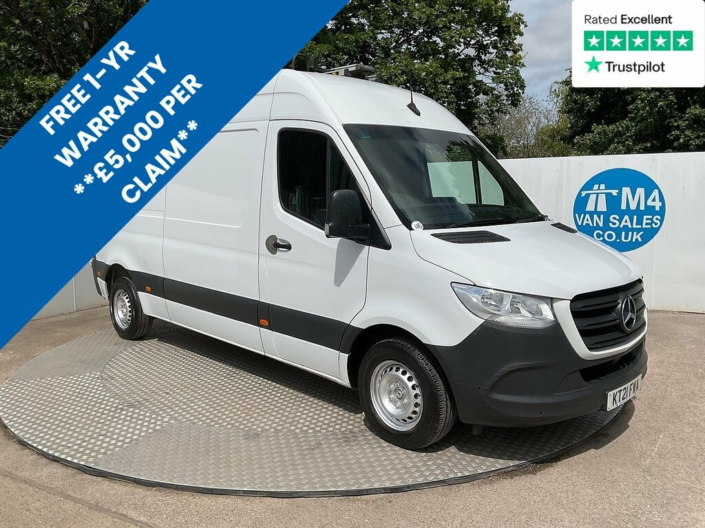 Mercedes-Benz Sprinter 314 Cdi Premium Mwb H R A C Euro 6 U7920 Ulez White