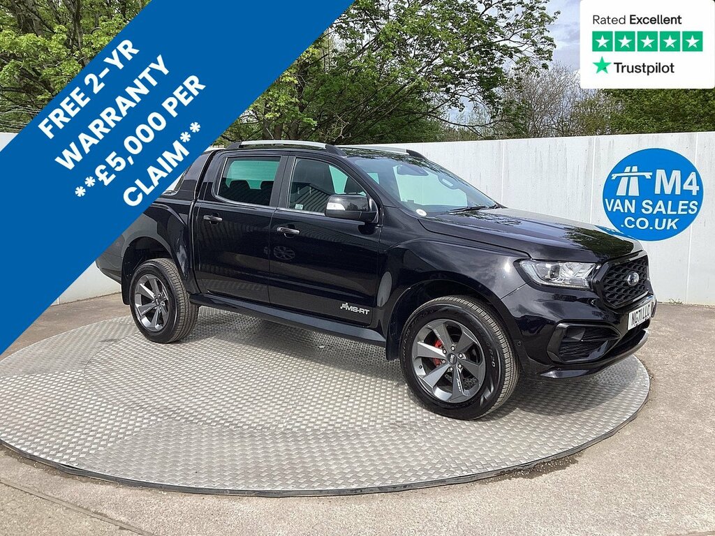 Ford Ranger Ecoblue 213 Ms-rt C C 4X4 Euro 6 U8025 Ulez NG71LLC Black
