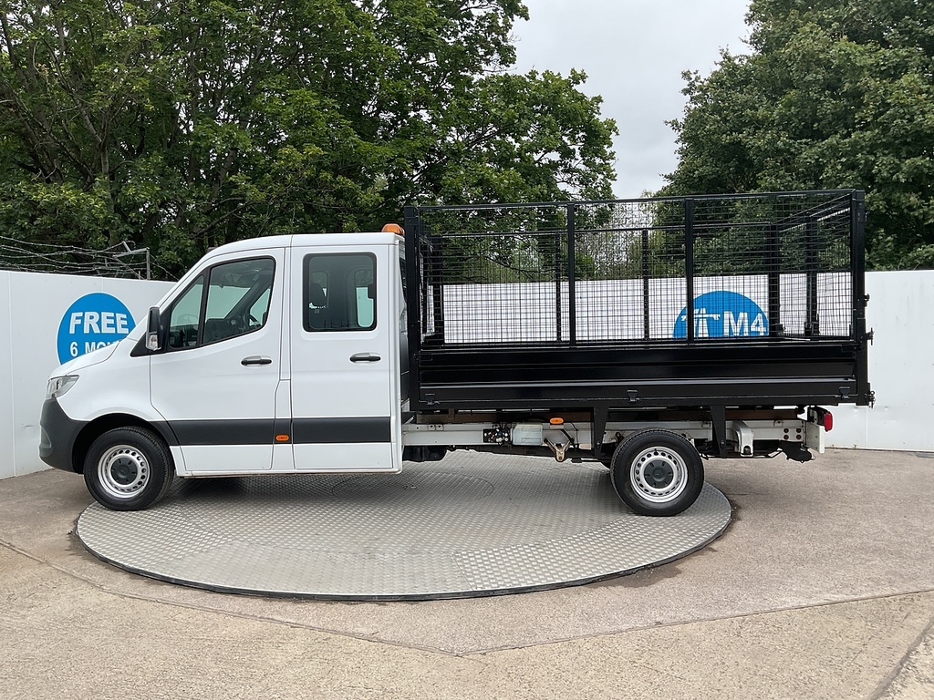 Mercedes-Benz Sprinter 314 Cdi Lwb C C Caged Tipper Trend Euro 6 L11ft 6 White #5