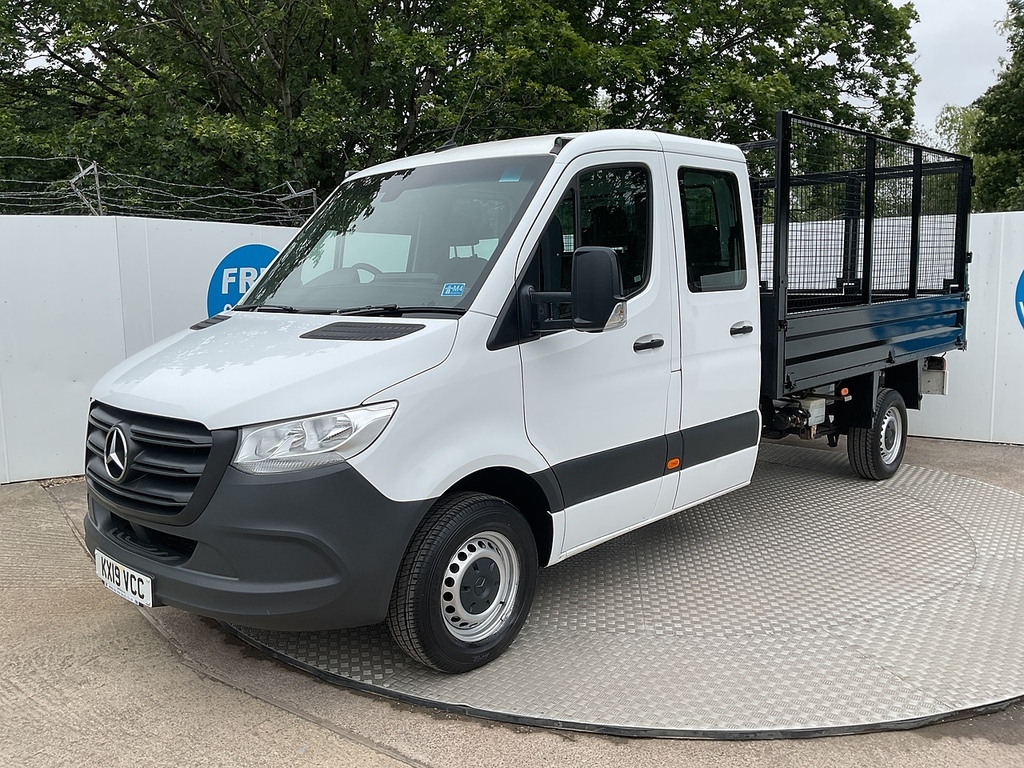 Mercedes-Benz Sprinter 314 Cdi Lwb C C Caged Tipper Trend Euro 6 L11ft 6 White #6