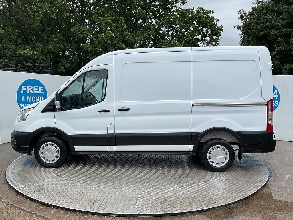Ford Transit Custom 290 Ecoblue Trend Mwb M R Euro 6 U8053 Ulez WL22BYM White #6