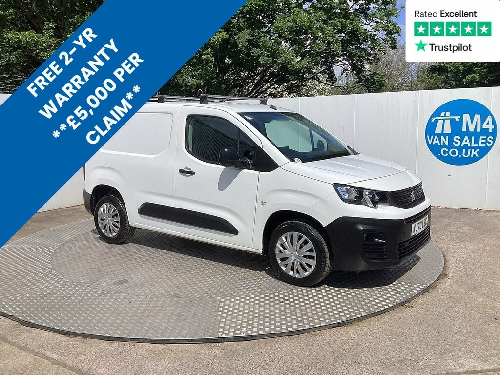 Peugeot Partner 1000 Puretech Professional Swb A C Euro 6 White