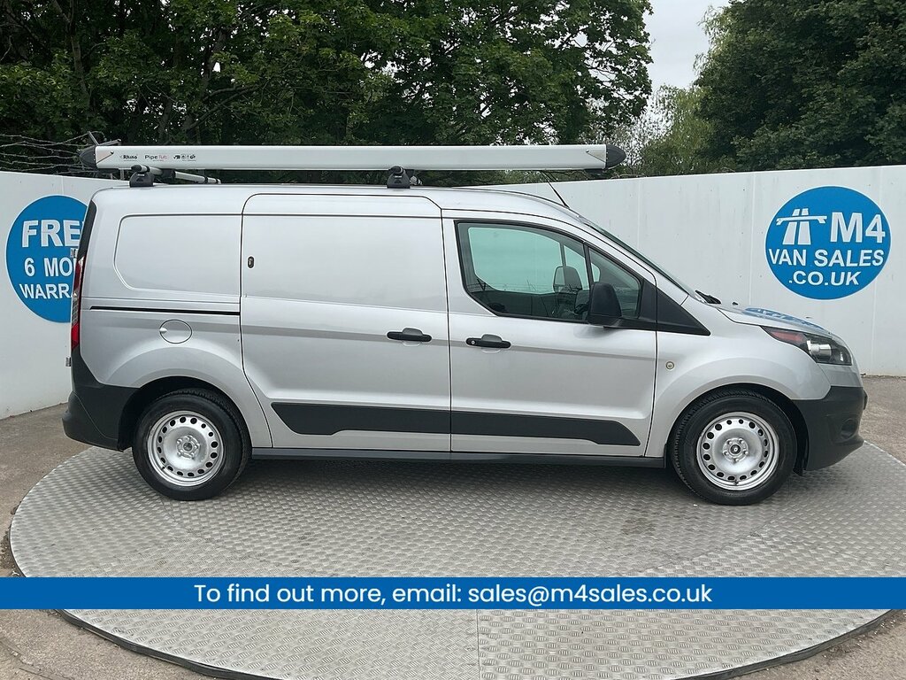 Ford Transit Connect Tdci 210 Lwb L R Euro 6 U8062 Ulez Silver #2