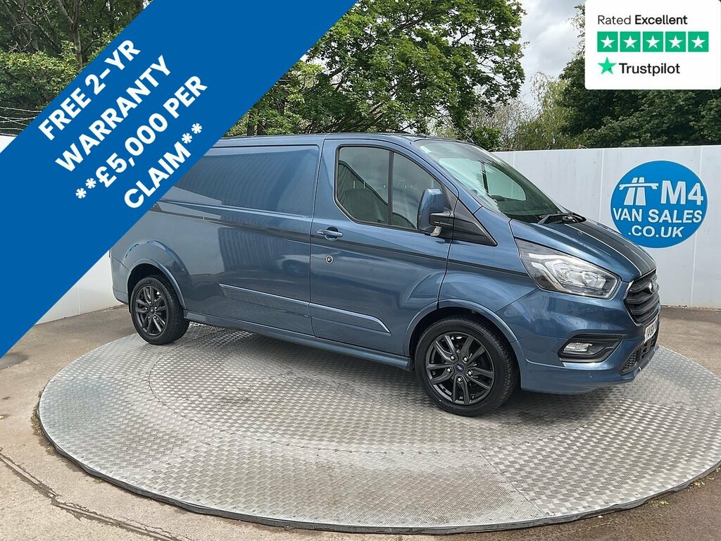 Ford Transit Custom 290 Ecoblue Sport Lwb L R Euro 6 New Wet Belt U YV68FAK Blue