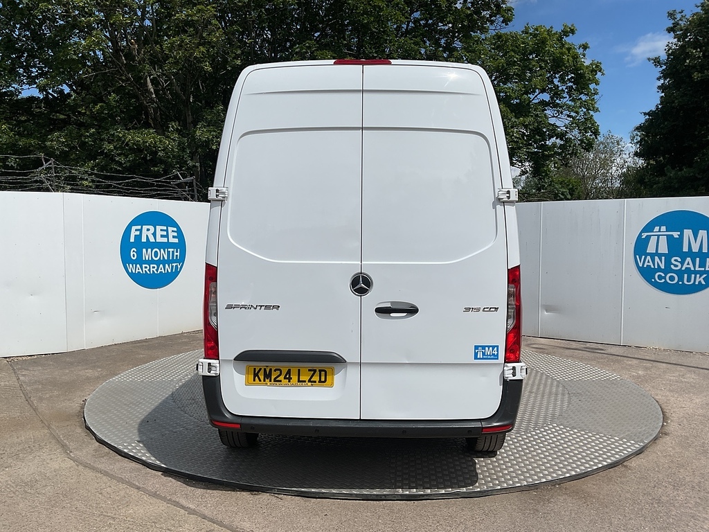 Mercedes-Benz Sprinter 315 Cdi Premium Mwb H R Progressive A C Euro 6 U8 KM24LZD White #4