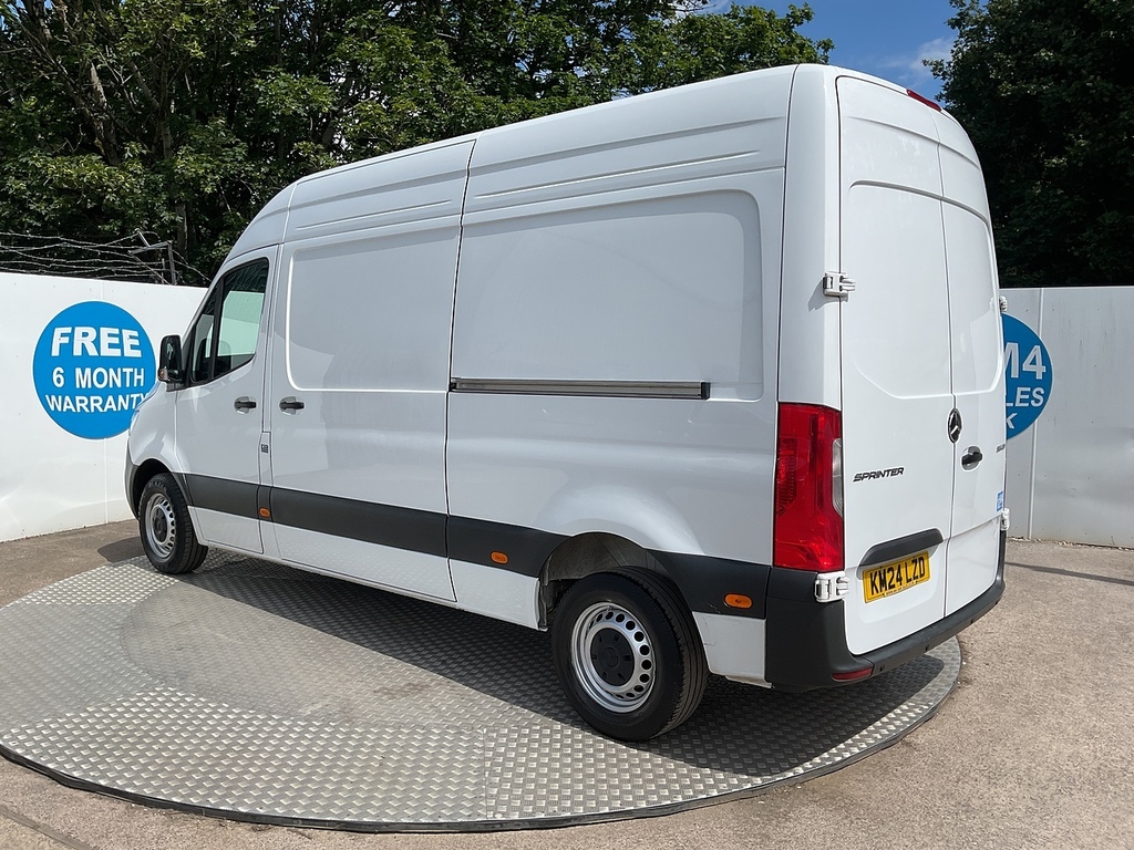 Mercedes-Benz Sprinter 315 Cdi Premium Mwb H R Progressive A C Euro 6 U8 KM24LZD White #5
