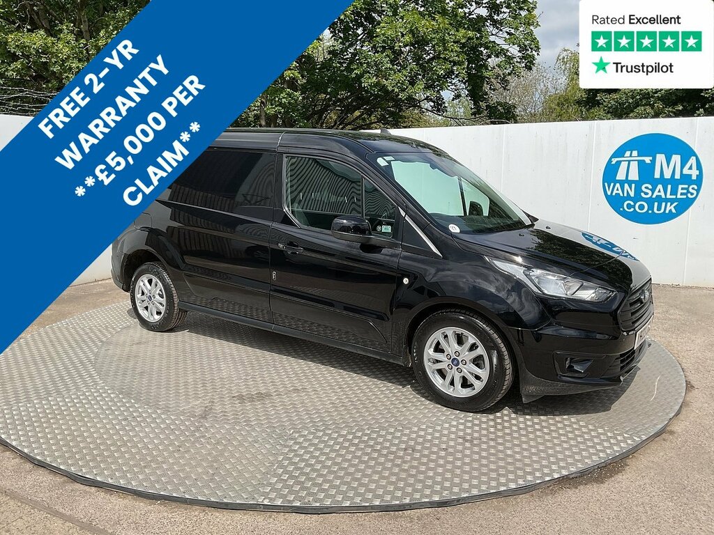 Ford Transit Connect 250 Ecoblue Limited Lwb L R A C Euro 6 U8084 Ule YR23ZGL Black
