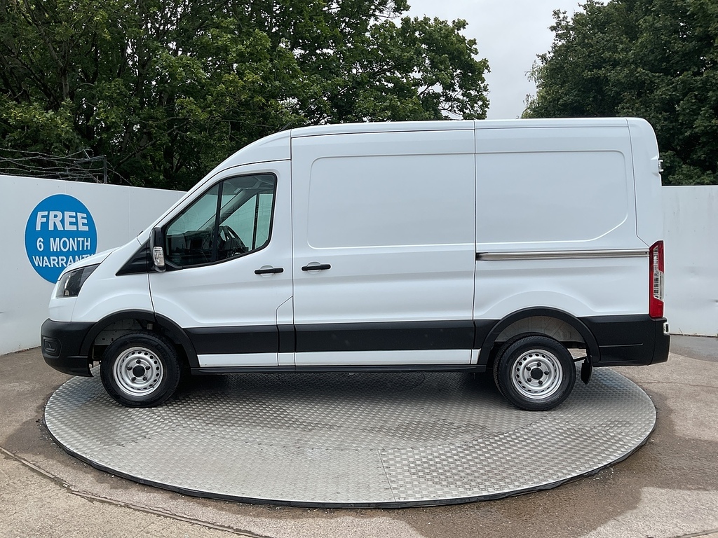 Ford Transit Custom 290 Ecoblue Leader Mwb M R Leader A C Euro 6 U808 MX21ZVW White #6