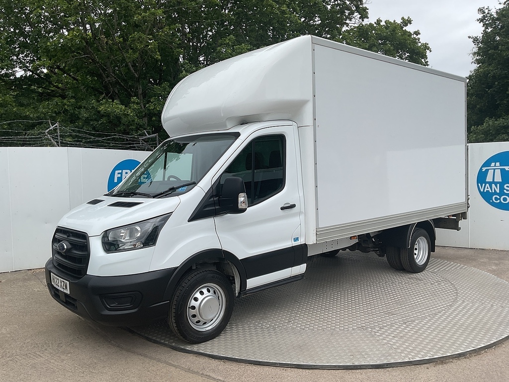 Ford Transit Custom 350 Ecoblue Leader Luton Lwb Tail Lift Euro 6 L13 WV22XZM White #6