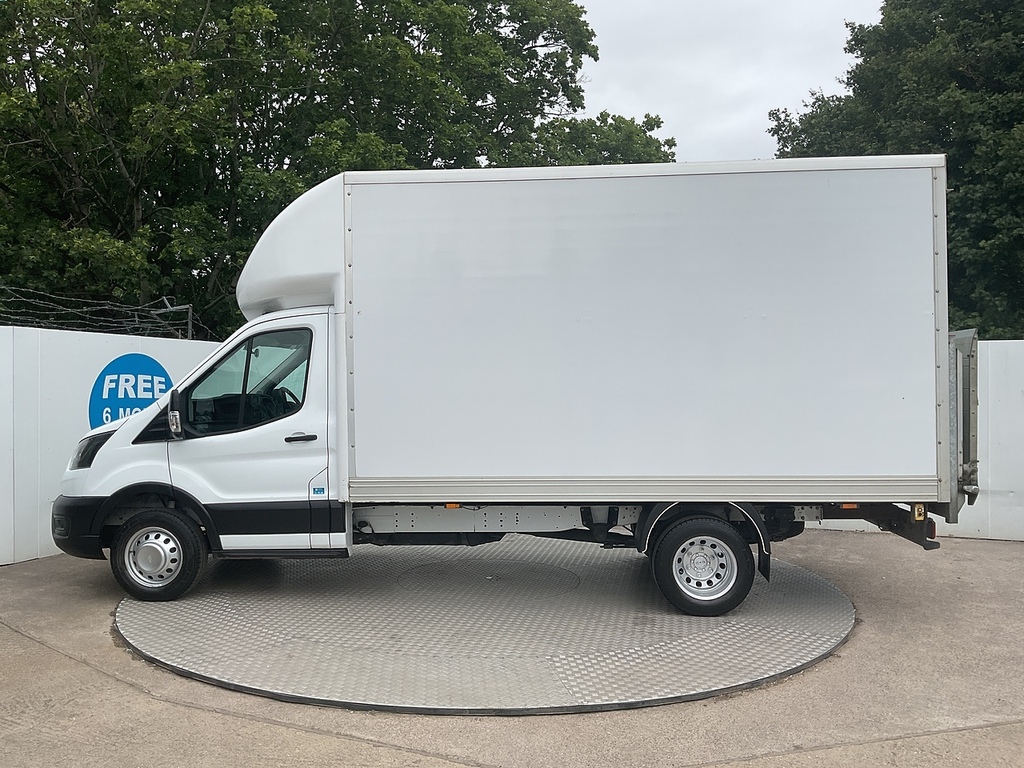 Ford Transit Custom 350 Ecoblue Leader Luton Lwb Tail Lift Euro 6 L13 WV22XZM White #5
