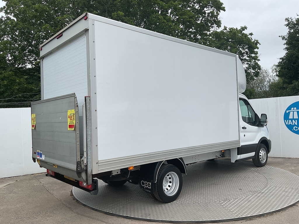 Ford Transit Custom 350 Ecoblue Leader Luton Lwb Tail Lift Euro 6 L13 WV22XZM White #3