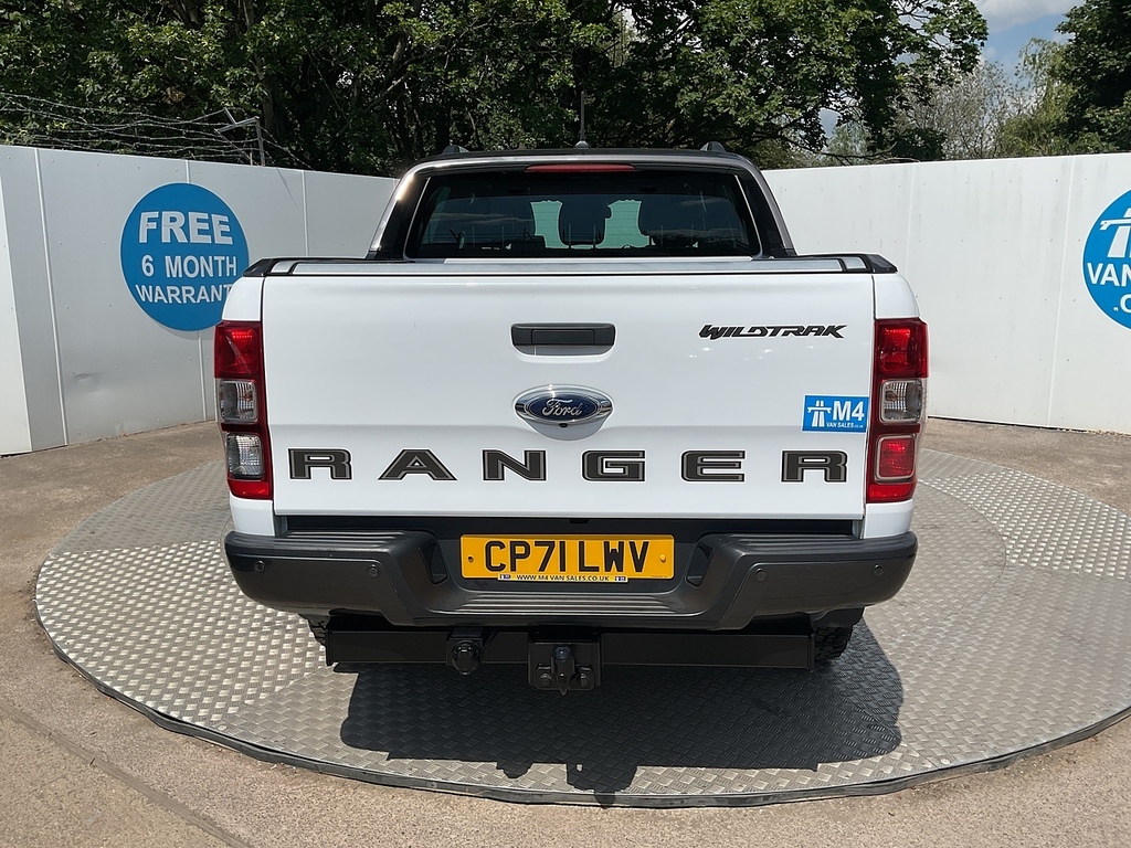 Ford Ranger Ecoblue Wildtrak 4X4 D C A C Euro 6 U8089 Ulez CP71LWV White #4