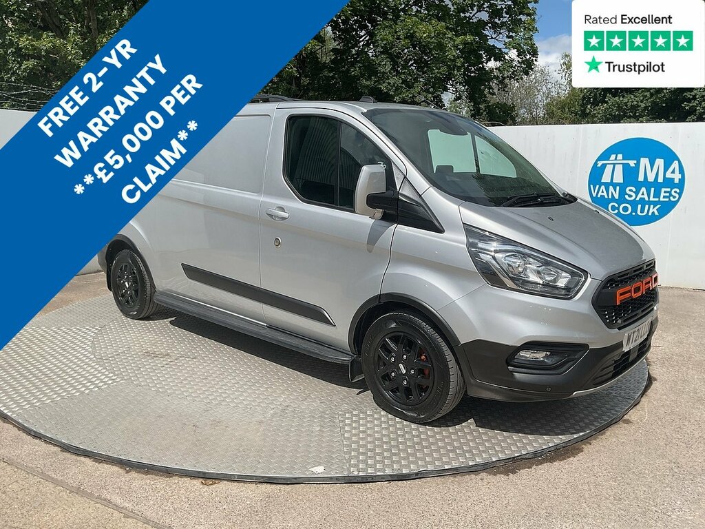 Ford Transit Custom 300 Ecoblue Trail Lwb Euro 6 U8091 Ulez WT21LLC Silver