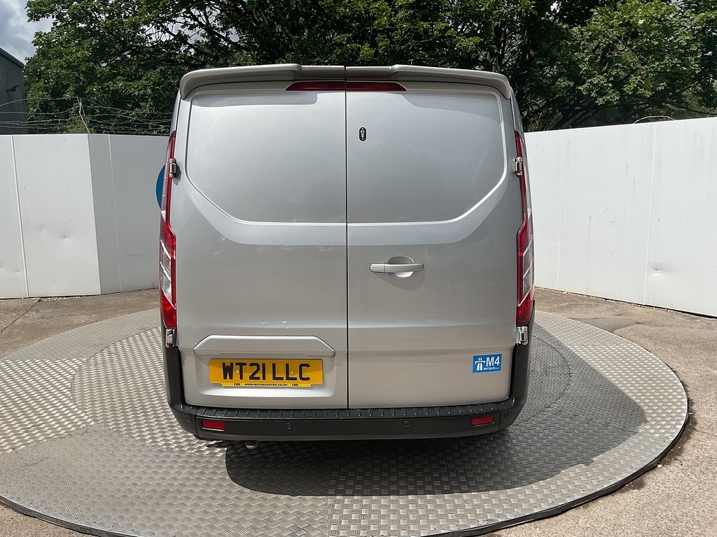 Ford Transit Custom 300 Ecoblue Trail Lwb Euro 6 U8091 Ulez WT21LLC Silver #4