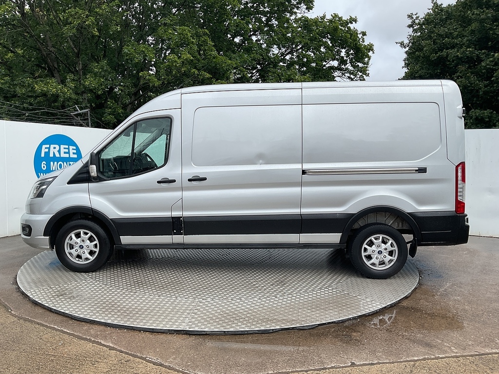 Ford Transit Custom 350 Ecoblue Mhev Limited Lwb M R Euro 6 U8092 Ul WR71UCW Silver #6